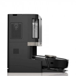 Aspirator robot Shark PowerDetect Max RV2800ZEEU, 650W, 0.3 L, 372 m², 360° LiDAR, Autonomie pana la 110 min, Detectare margini umede, Negru