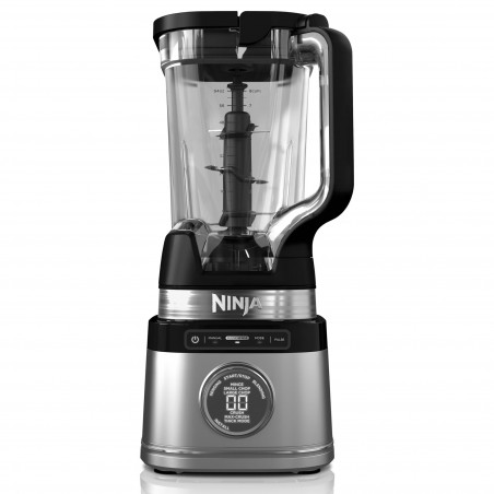 Blender Ninja Detect Pro TB201EU, 1200W, 2,1 L, 14 viteze, Timer, Afisaj cu LED, Fara BPA, Negru/Gri
