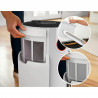 Purificator de aer Shark NeverChange HP150EU, 26W, Pana la 60 m², 5 viteze, Durata filtrul pana la 5 ani, Afisaj LED, Alb