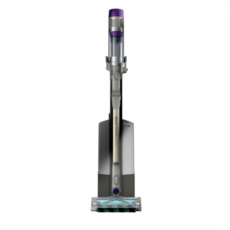 Aspirator vertical Shark IP3251EUT, 380W, 0.7 L, PowerDetect, Brat rabatabil, Autonomie 70 min, Gri/Violet