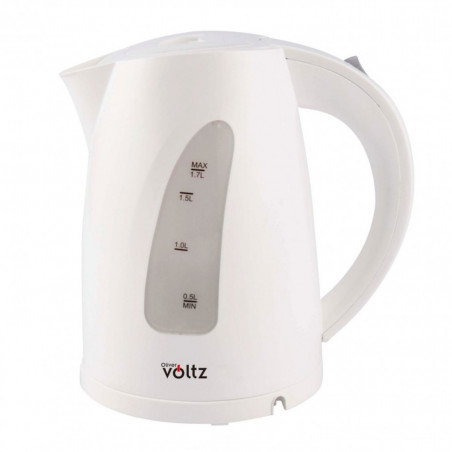 Cana electrica Oliver Voltz OV51230B, 2200W, 1.7 L, Indicator luminos, Fara fir, Alb