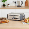 Prajitor paine 3in1 Ninja ST202EU, 2400W, 7 programe, Control temperatura, Grill, Dezghetare, Reincalzire, Functionare orizontaa, Argintiu