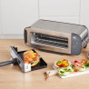 Prajitor paine 3in1 Ninja ST202EU, 2400W, 7 programe, Control temperatura, Grill, Dezghetare, Reincalzire, Functionare orizontaa, Argintiu