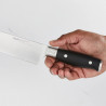 Set cutite cu ascutitor si suport Ninja K32014EUUK, 6 piese, StaySharp, Design ergonomic, Argintiu/Negru