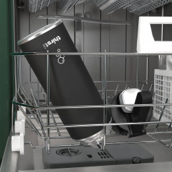 Termos Ninja DW2401EUUKBK, 700 ml, Potrivit pentru bauturi carbogazoase, Izolatie tripla, Fara BPA, Mentinere la cald până la 8h, Rece până la 24h, Negru