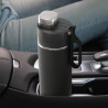 Termos Ninja DW2401EUUKBK, 700 ml, Potrivit pentru bauturi carbogazoase, Izolatie tripla, Fara BPA, Mentinere la cald până la 8h, Rece până la 24h, Negru