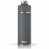 Termos Ninja DW2401EUUKGY, 700 ml, Potrivit pentru bauturi carbogazoase, Izolare tripla, Fara BPA, Mentinere cald pana la 8h, Mentinere rece pana la 24h, Gri