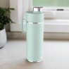 Termos Ninja DW2401EUUKMT, 700 ml, Potrivit pentru bauturi carbogazoase, Izolatie tripla, Fara BPA, Mentinere cald pana la 8h, Mentinere rece pana la 24h, Verde menta