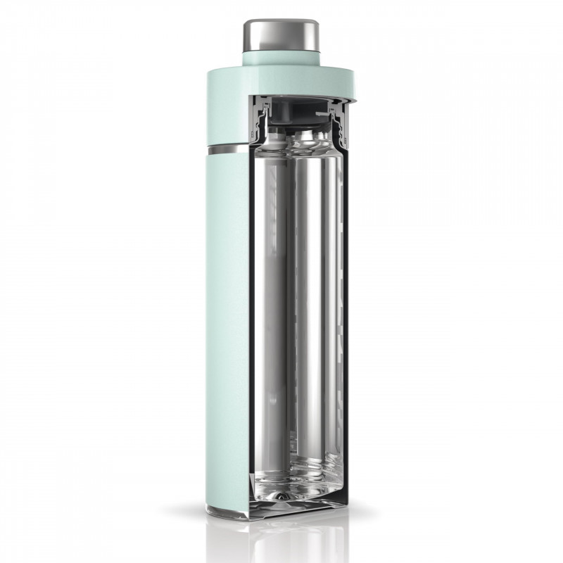 Termos Ninja DW2401EUUKMT, 700 ml, Potrivit pentru bauturi carbogazoase, Izolatie tripla, Fara BPA, Mentinere cald pana la 8h, Mentinere rece pana la 24h, Verde menta