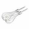 Mixer de mana Rosberg R51110KB, 300 W, 5 viteze + Turbo, Suport accesorii, Negru/Argintiu