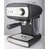 Espressoare Crown CEM-1525, 850W, 15 bar, 1.2 l, Încălzire cești, Abur, Rezervor mobil, Disc cremă, Negru