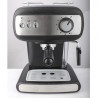 Espressoare Crown CEM-1525, 850W, 15 bar, 1.2 l, Încălzire cești, Abur, Rezervor mobil, Disc cremă, Negru