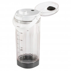 Blender portabil Ninja Blast BC151EUWH, 7.4W, 530 ml, Lama din otel cu 6 lame, Zdrobire gheata, Până la 10 cicluri, Fara BPA, USB-C, Alb