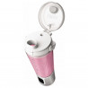 Blender portabil Ninja Blast BC151EUWH, 7.4W, 530 ml, Lama din otel cu 6 lame, Zdrobire gheata, Până la 10 cicluri, Fara BPA, USB-C, Alb