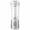Blender portabil Ninja Blast BC151EUWH, 7.4W, 530 ml, Lama din otel cu 6 lame, Zdrobire gheata, Până la 10 cicluri, Fara BPA, USB-C, Alb