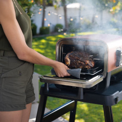 Termometru de bucătărie Ninja ProChef WP100EU, Bluetooth, aplicație mobilă, senzor de temperatură interioară și ambientală, până la 370C, negru/argintiu
