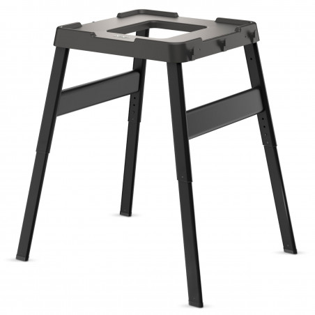 Masa pentru gratar Ninja Woodfire 4718J800EUUK, 107x86x66 cm, Reglabila, Suport lateral, Negru