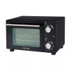 Mini cuptor Elite EMO-2510, 800W, 10 L, 2 incalzitoare, 90-230°C, 30 min timer, Negru