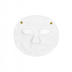 Mască de față pentru fototerapie Beautifly Aura Glam, 220 lumini LED, regenerare de colagen și efect anti-îmbătrânire, 3 intensități, răcire, USB-C, roz