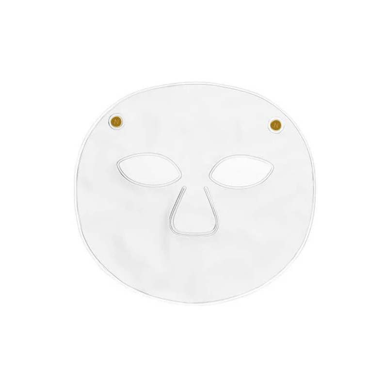 Mască de față pentru fototerapie Beautifly Aura Glam, 220 lumini LED, regenerare de colagen și efect anti-îmbătrânire, 3 intensități, răcire, USB-C, roz