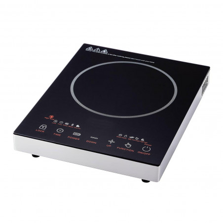 Plita cu infrarosu Elite EFP-1256T, 2200W, Afisaj LED, Control prin senzor, Timer, Negru/Gri
