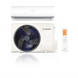 Aer conditionat cu invertor Bosch CL2000 Set 35 WE, 12000 BTU, 25 m², A++, R32, Incalzire suplimentara, Alb