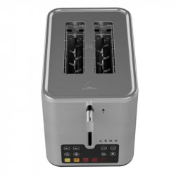 Prajitor de paine inteligent AENO ATS0004, 1600W, 4 felii, 6 trepte, 3 functii, Tava pentru firimituri detasabila, Inox