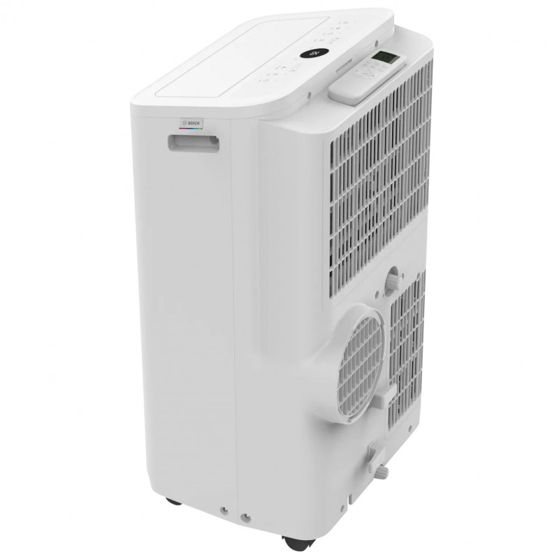 Aparat de aer conditionat mobil Bosch Cool 2000, 9000 BTU, 35 m², A, Auto Swing, Timer, Afișaj LCD, Alb