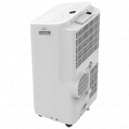 Aparat de aer conditionat mobil Bosch Cool 2000, 9000 BTU, 35 m², A, Auto Swing, Timer, Afișaj LCD, Alb