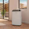 Aparat de aer conditionat mobil Bosch Cool 4000, 9000 BTU, 35 m², A, Auto Swing, Timer, Afișaj LCD, Alb/Negru