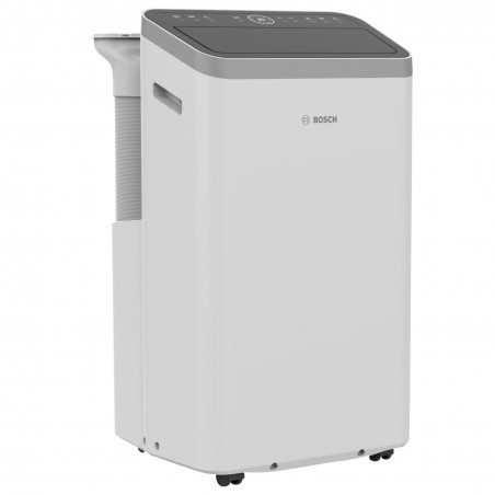Aparat de aer conditionat mobil Bosch Cool 4000, 9000 BTU, 35 m², A, Auto Swing, Timer, Afișaj LCD, Alb/Negru