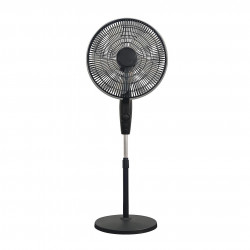 Ventilator Elite ETSF-0335, 60 W, 40 cm, 3 viteze, 5 pale, Ionizator, Negru