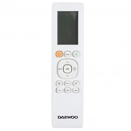 Aparat de aer conditionat inverter Daewoo SAF24M1WR30, 24000 BTU, A++, 60 m², 7 moduri, Wi-Fi, Dezghetare automata, Autocuratare, Timer, Jet Cool/Heat, Alb