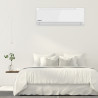 Aparat de aer conditionat inverter Finlux 12LIE55BE, 12000 BTU, 30 m², Incalzire exterior, Suflare 4D, Functionare la -25°C, Alb