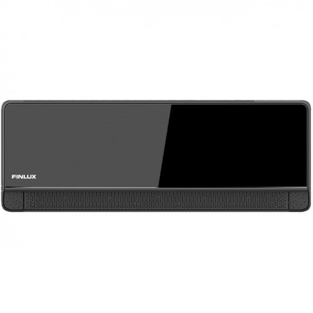 Aparat de aer conditionat inverter Finlux 12TENE87BRIS, 12000 BTU, A+++, 30 m², Wi-Fi, Filtru cu plasma, Suflare 4D, Schimbator de caldura acoperit cu aur, Negru