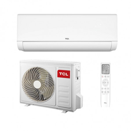 Aparat de aer conditionat inverter TCL Breeze IN 2.0 TAC-18CHSD/UG11V3AHB, 18000 BTU, 50 m², A+++, Algoritm AI, Wi-Fi, Super Turbo Start, iFeel, Funcționare la -30°C, Smart Gentle Wind, Alb