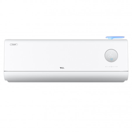 Aparat de aer condiționat inverter TCL FreshIN 3.0 TAC-12CHSD/FCI, 12000 BTU, 40 m², A+++, Wi-Fi, Control vocal, Functii inteligente, Super Turbo Start, iFeel, FreshIN+, ECO, Alb