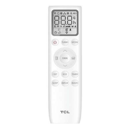 Aparat de aer conditionat mobil TCL TAC-12CHPB/MZ, 12000 BTU, A+, 35 m², Wi-Fi, Timer, Mod SMART, ECO, LED, Alb