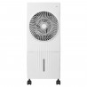 Racitor de aer si umidificator Elite ACS-2595, 60W, Suprafata recomandata pana la 20 m², 5.5 L, 3 viteze, 760 m³/h, Zgomot redus, Alb