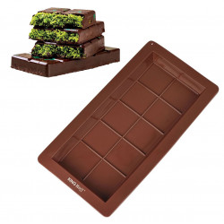 Matrita pentru ciocolata Dubai Kinghoff KH 1945, 25x13,5 cm, -40-230°C, Maro