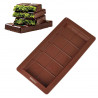 Matrita pentru ciocolata Dubai Kinghoff KH 1945, 25x13,5 cm, -40-230°C, Maro