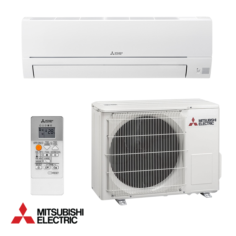 Aparat de aer conditionat Mitsubishi Electric MSZ-HR50VF + MUZ-HR50VF, 18000 BTU 35 m², A++/A+, R-32, Alb