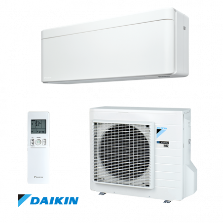 Aparat de aer conditionat inverter Daikin Stylish FTXA20AW + RXA20A, 7000 BTU, 15 m², A+++ / A+++, Wi-Fi, R-32, Alb