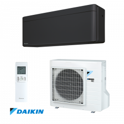 Aparat de aer condiționat inverter Daikin Stylish FTXA20BB + RXA20A, 7000 BTU, 15 m², A+++ / A+++, Wi-Fi, R-32, Negru