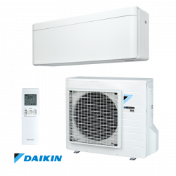 Aparat de aer conditionat inverter Daikin Stylish FTXA42AW + RXA42B, 14000 BTU, 33 m², A++ / A++, Wi-Fi, R-32, Alb