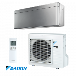 Aparat de aer conditionat inverter Daikin Stylish FTXA42BS + RXA42B, 14000 BTU, 33 m², A++ / A++, R-32, Gri