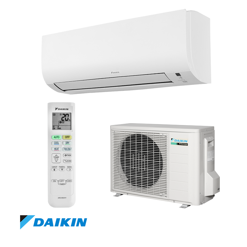 Aparat de aer conditionat inverter Daikin FTXP35N + RXP35N. 12000 BTU, 25 m², A++ / A++, Wi-Fi, R-32, Alb