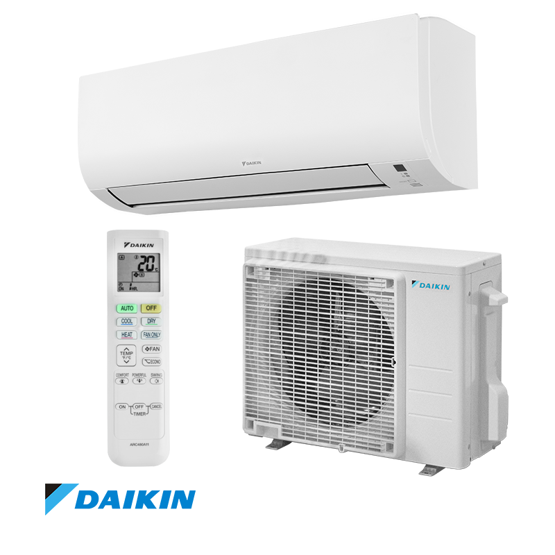 Aer condiționat cu invertor Daikin FTXP60N + RXP60N, 21000 BTU, 43 m2, A++, Wi-Fi, R-32, alb