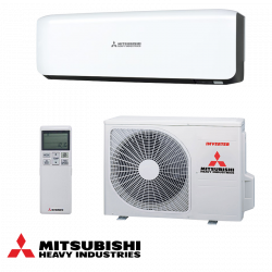 Climatizare inversă Mitsubishi Heavy Industries SRK20ZS-WB + SRC20ZS-W