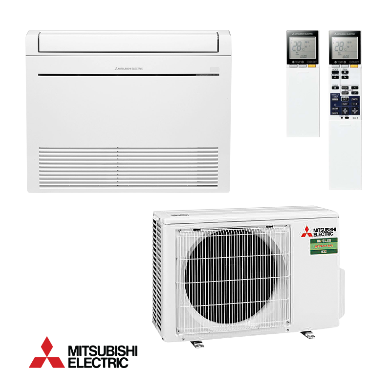 Mitsubishi Electric MFZ-KT25VG + SUZ-M25VA Invertor de climatizare - tip podov